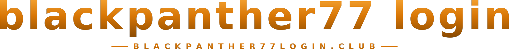 blackpanther77 login logo